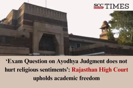 Question on Ayodhya Judgment