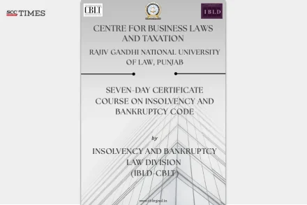 RGNUL's IBLD-CBLT Online Certificate Course