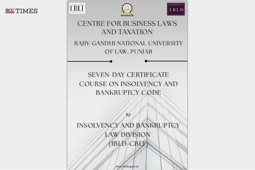 RGNUL's IBLD-CBLT Online Certificate Course