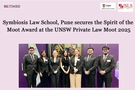 SLS Pune Spirit of the Moot Award