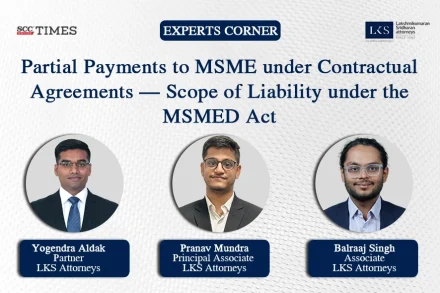 Scope of Liability on partial payment to MSME