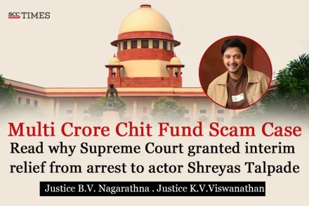 Shreyas Talpade multi-crore chit fund scam