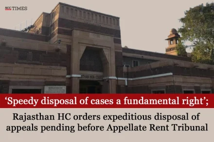 Speedy disposal rent appeals