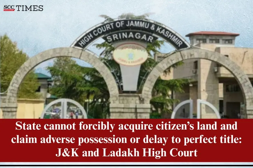 State adverse possession over private land