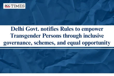 Transgender Persons Rules