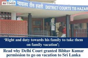 Bibhav Kumar permission to travel abroad