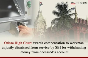compensation to SBI workman on unjust dismissal
