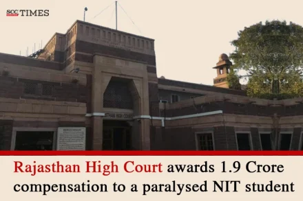 compensation to paralysed student