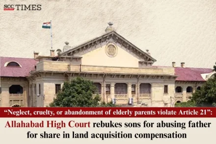 father abused for land acquisition compensation