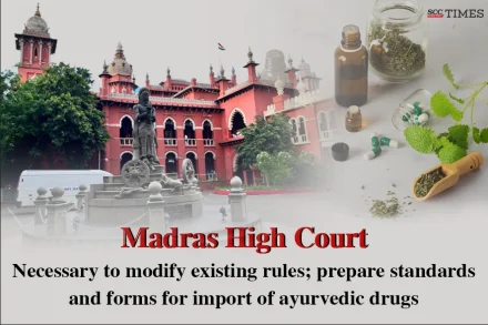import of ayurvedic drugs