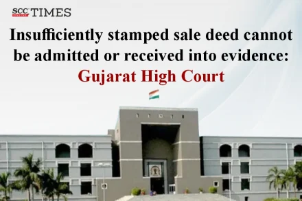 insufficiently stamped sale deed