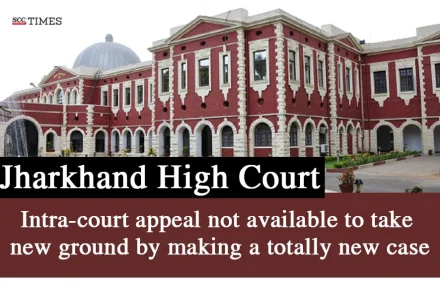 intra-court appeal not available to make new case