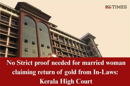 married woman’s gold return claim