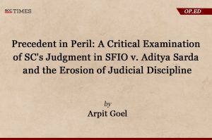 Critical Examination of SC's Judgment