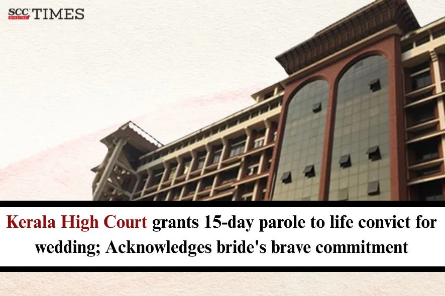 parole to life convict for wedding