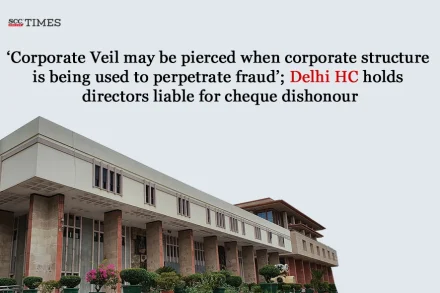 piercing corporate veil cheque dishonour
