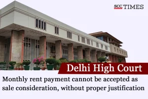 rent payment not sale consideration
