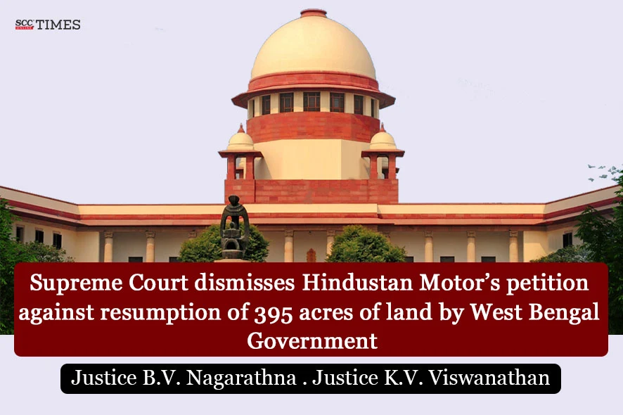resumption of 395-acre land
