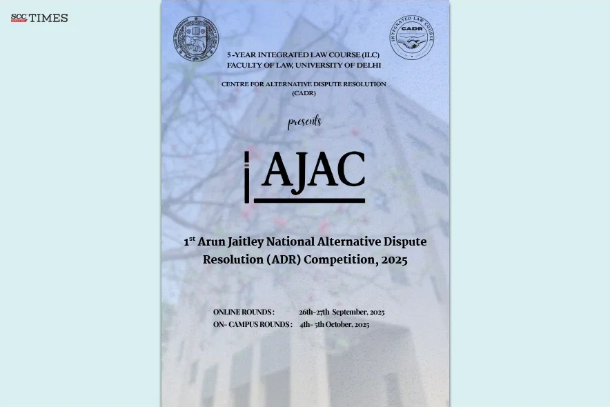 1st Arun Jaitley National ADR Competition 2025