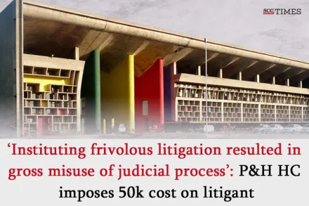 50k cost for frivolous litigation
