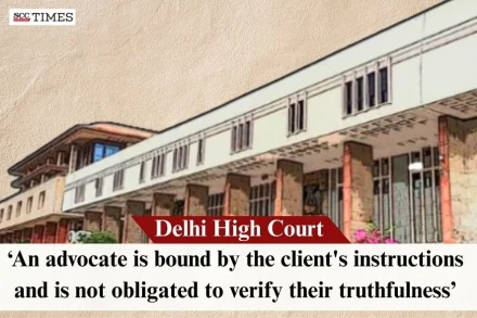 Advocate bound by client's instructions