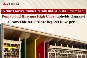 Armed forces cannot retain indisciplined member