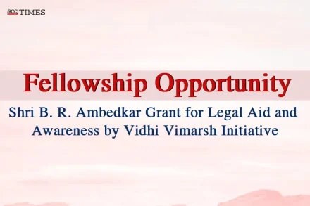 B. R. Ambedkar Grant for Legal Aid and Awareness