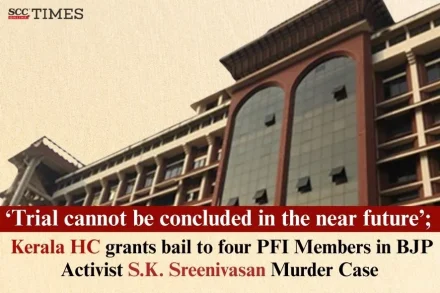 BJP Activist S.K. Sreenivasan murder case