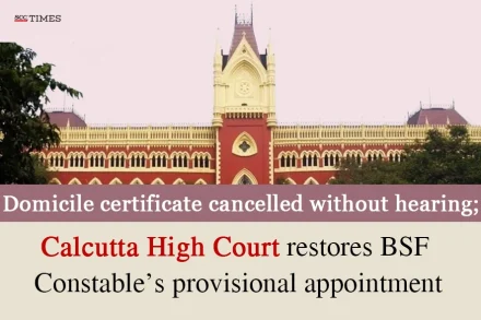 BSF appointment restored over hearing opportunity