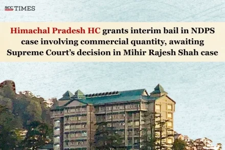 Bail in NDPS case awaiting Mihir Rajesh case ruling