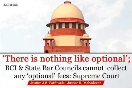 Bar councils cannot collect Optional Fees