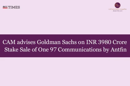 CAM advises Goldman Sachs