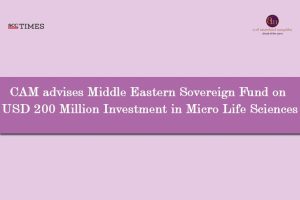 CAM advises Middle Eastern sovereign fund