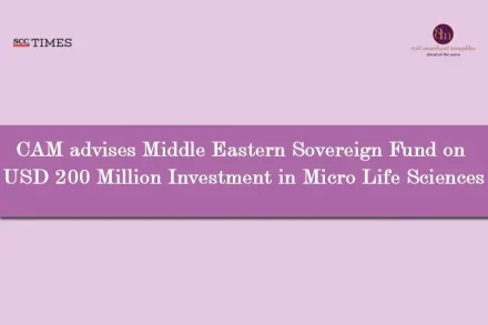 CAM advises Middle Eastern sovereign fund