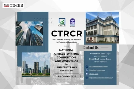 CTRCR MNLU Mumbai Article Writing Competition