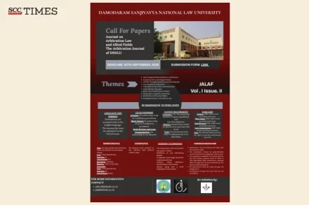 DNLU CADR Journal on Arbitration Law and Allied Fields