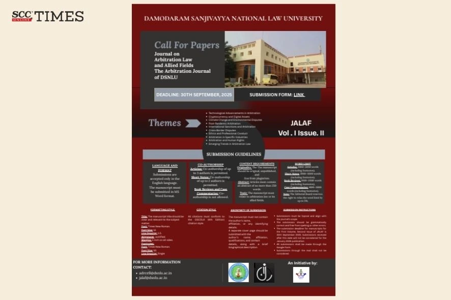 DNLU CADR Journal on Arbitration Law and Allied Fields