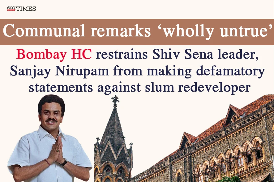 Defamation case against Sanjay Nirupam