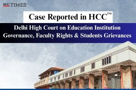 Delhi HC Educational Institutions Judgments