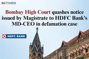 HDFC CEO defamation case