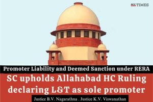 L&T sole promoter under RERA