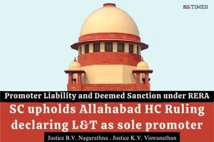 L&T sole promoter under RERA