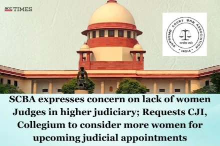 Lack Of Women Judges In Higher Judiciary