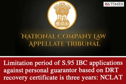 Limitation period for Section 95 IBC application
