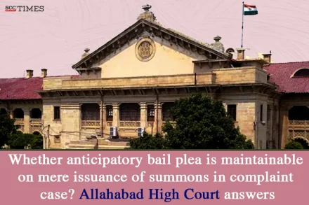 Mere issuance of summons