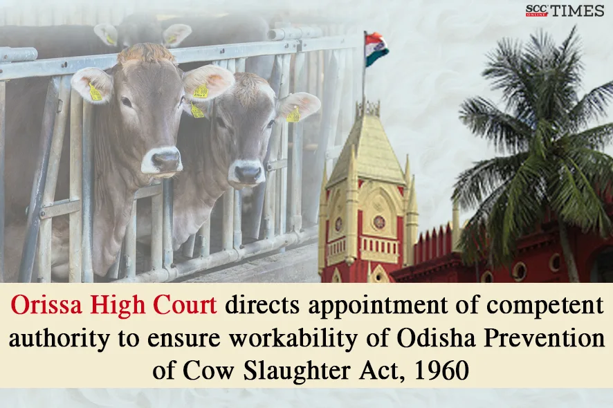 Odisha Prevention of Cow Slaughter Act
