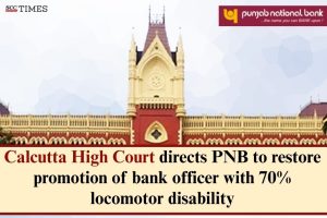 PNB Officer with 70% disability
