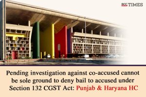 Pending investigation no ground to deny bail