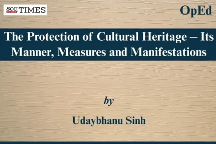 Protection of Cultural Heritage