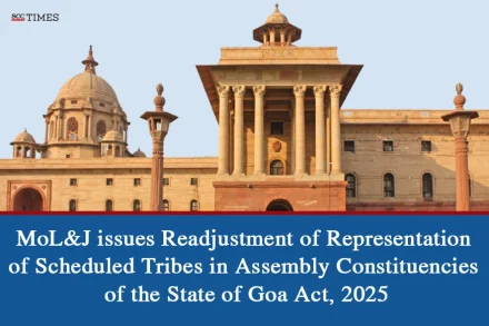 Readjustment of Representation of ST in Goa’s Assembly